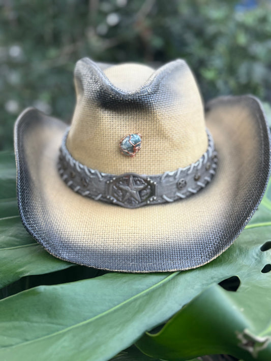 Moss Agate Magick cowboy Hat